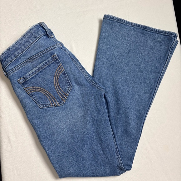 Hollister Pants - Vintage Hollister Low Rise, Wide Flare Jeans- 0/25